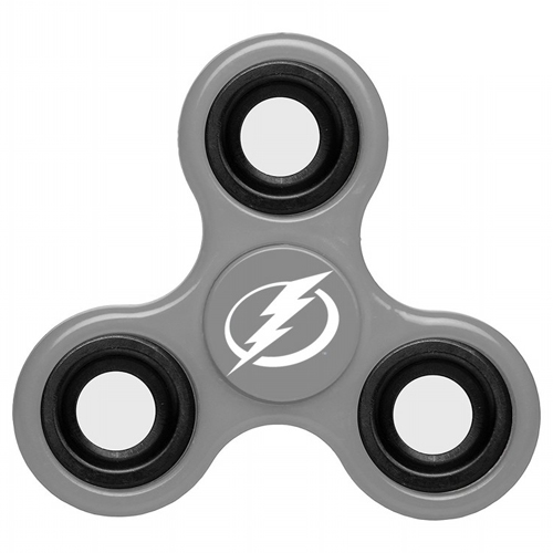 NHL Tampa Bay Lightning 3 Way Fidget Spinner G106 - Gray